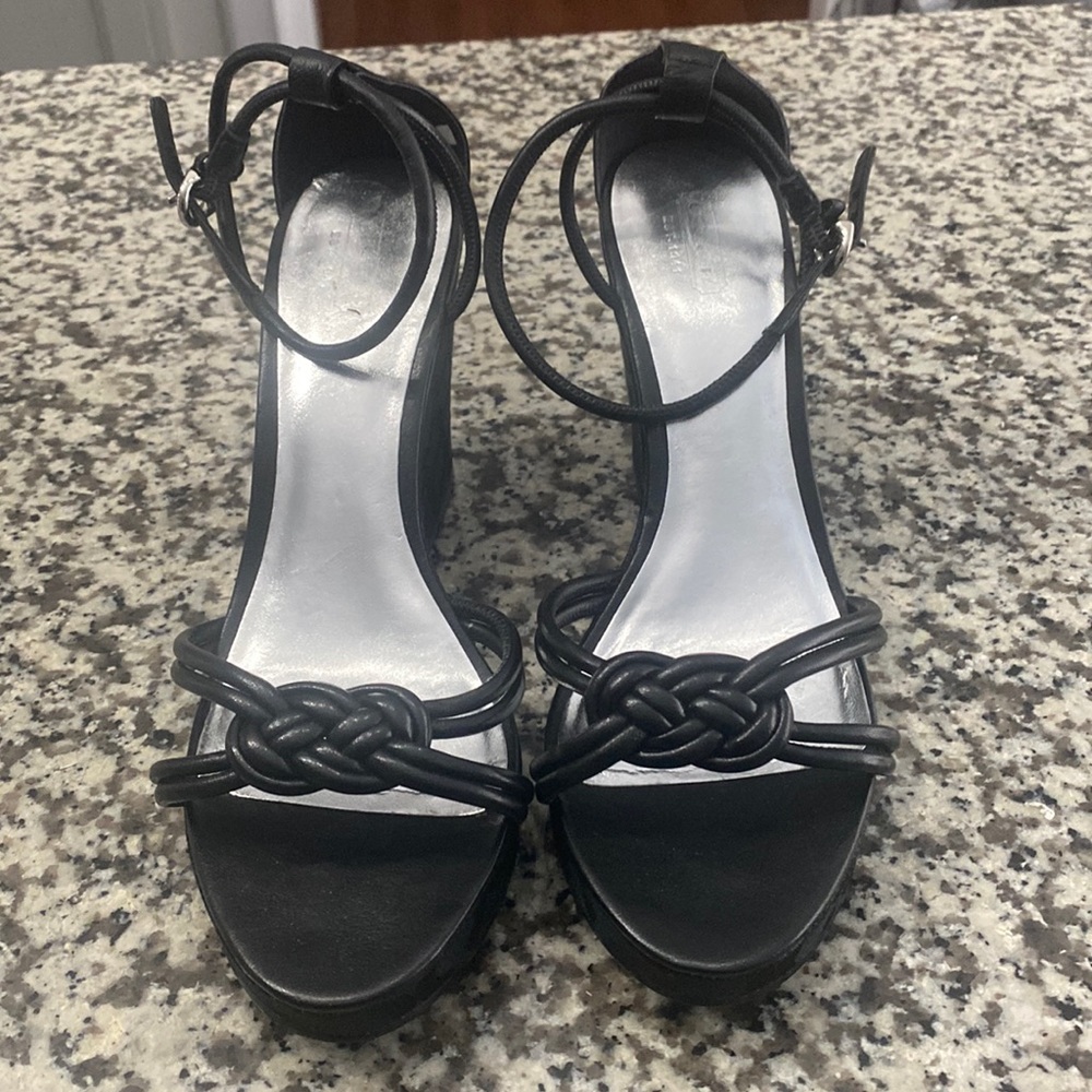 NWOT Coach Kinsey Black Wedge